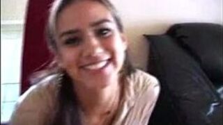 Two amateur teens experiment with sex porn video