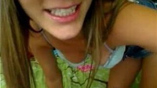 Cute sporty girl toying wet holes with sex toys porn video